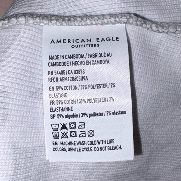 American Eagle x TSITP Green Floral Ribbed Knit Mini Dress - Extra Small - Picture 9 of 13